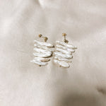 Biwa Pearl Drop Earrings